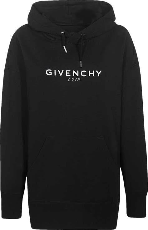 GIVENCHY Reverse oversized hoodie in fleece 